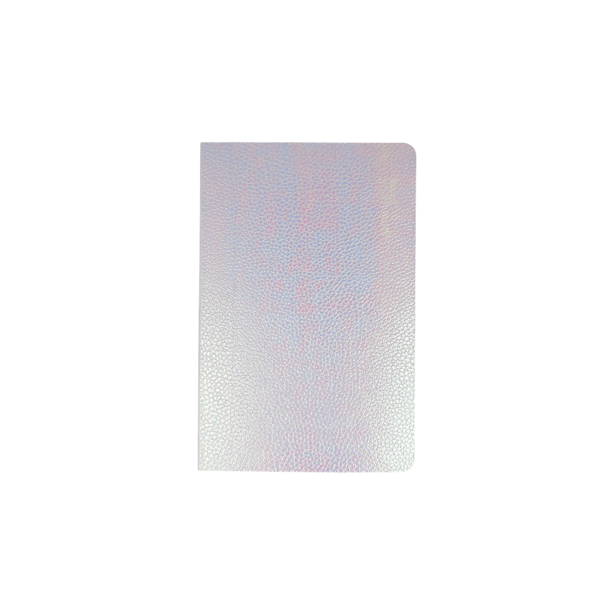 Notizbuch, Cover, Iridescent, texturiert, Portabilität, notebook, journal, A5, pebbled, iridescent, Notizbuch, Hülle, Holografisch, Texturiert, tragbar