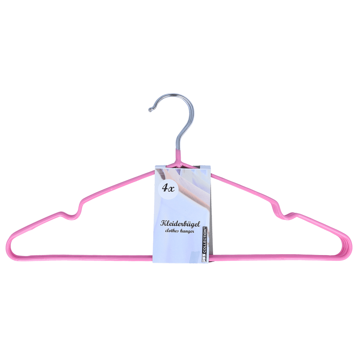 Kleiderbügel, Halterung, Kleiderhaken, Kleiderbügel-Fassung, Kleiderbügel-Set, Kleiderbügel, Haken, Pinke Bügel, Kleiderbügel aus Metall, 4x, Kleiderbügel, Hakenbügel, Kleiderhaken, Federhaken, Kleiderbügel-Set