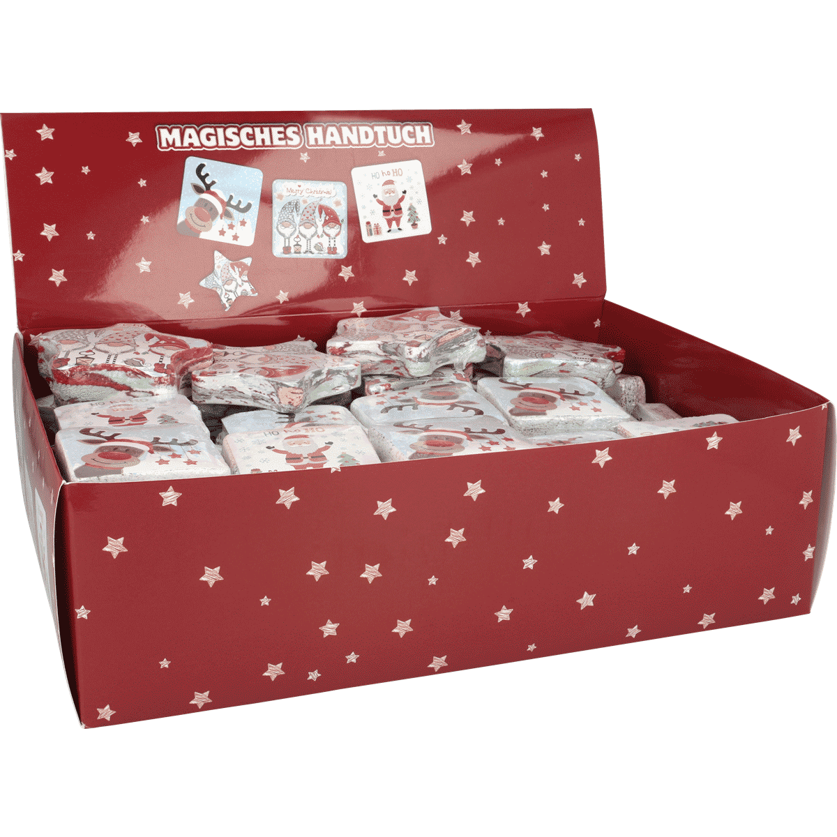Handtuch, magisch, rot, Sternenmuster, kleine Geschenke