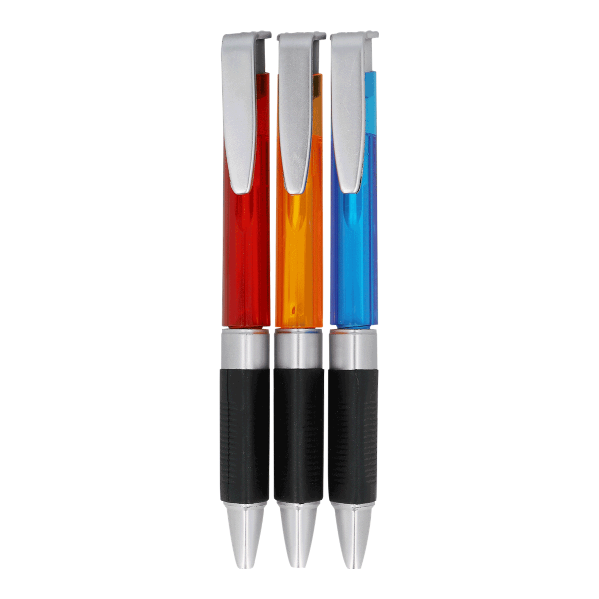 Kugelschreiber, Gelschreiber, Schreibset, 3erSet, Gummi-Griff, Kugelschreiber, Gelstift, Schreibset, Mehrfarbig, Clip-Muster, Kugelschreiber, Schreiber, Mehrfarbig, Klickmechanik, GummiGriff