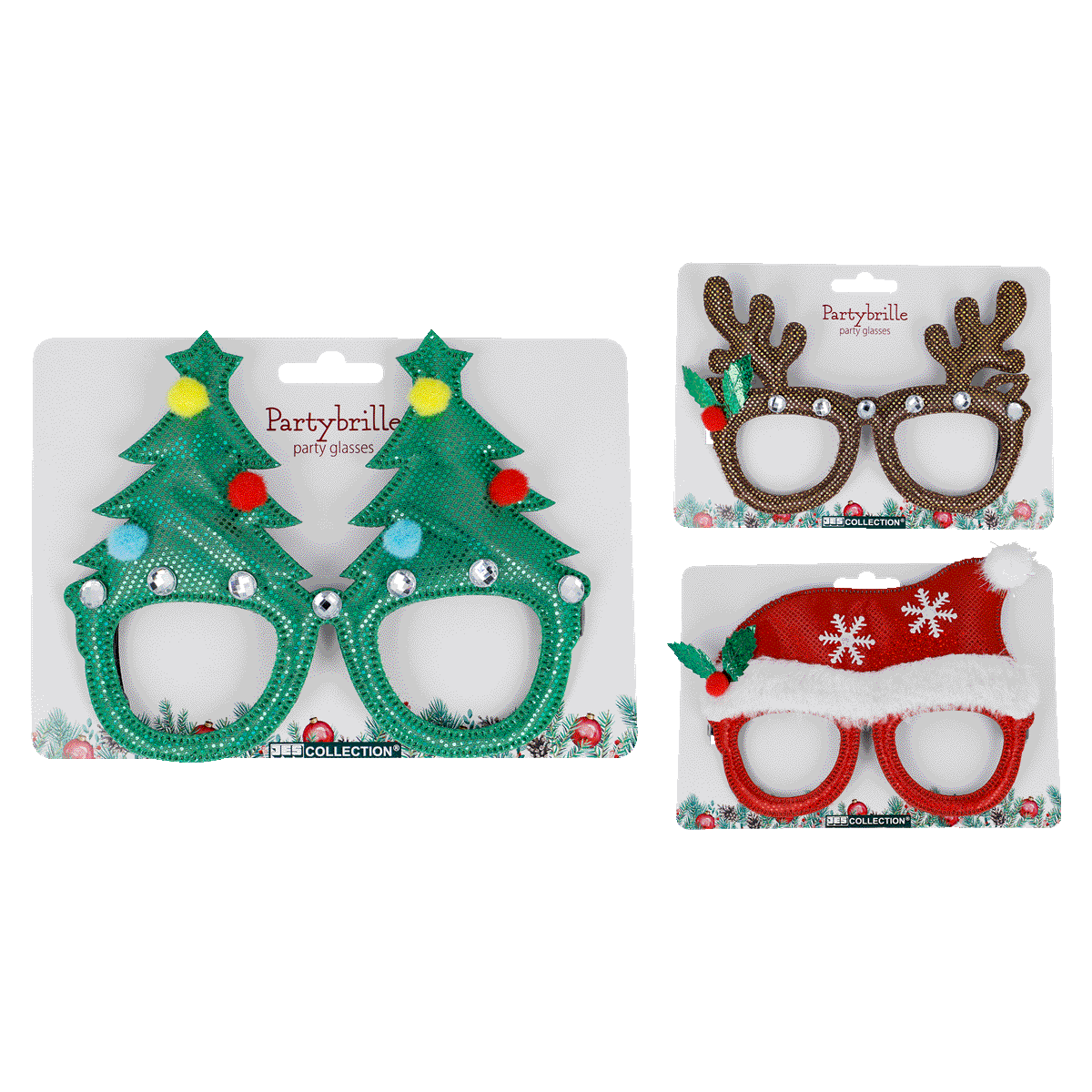 partybrille, festliche brille, weihnachtsbrille, weihnachtsmaske, deko brille