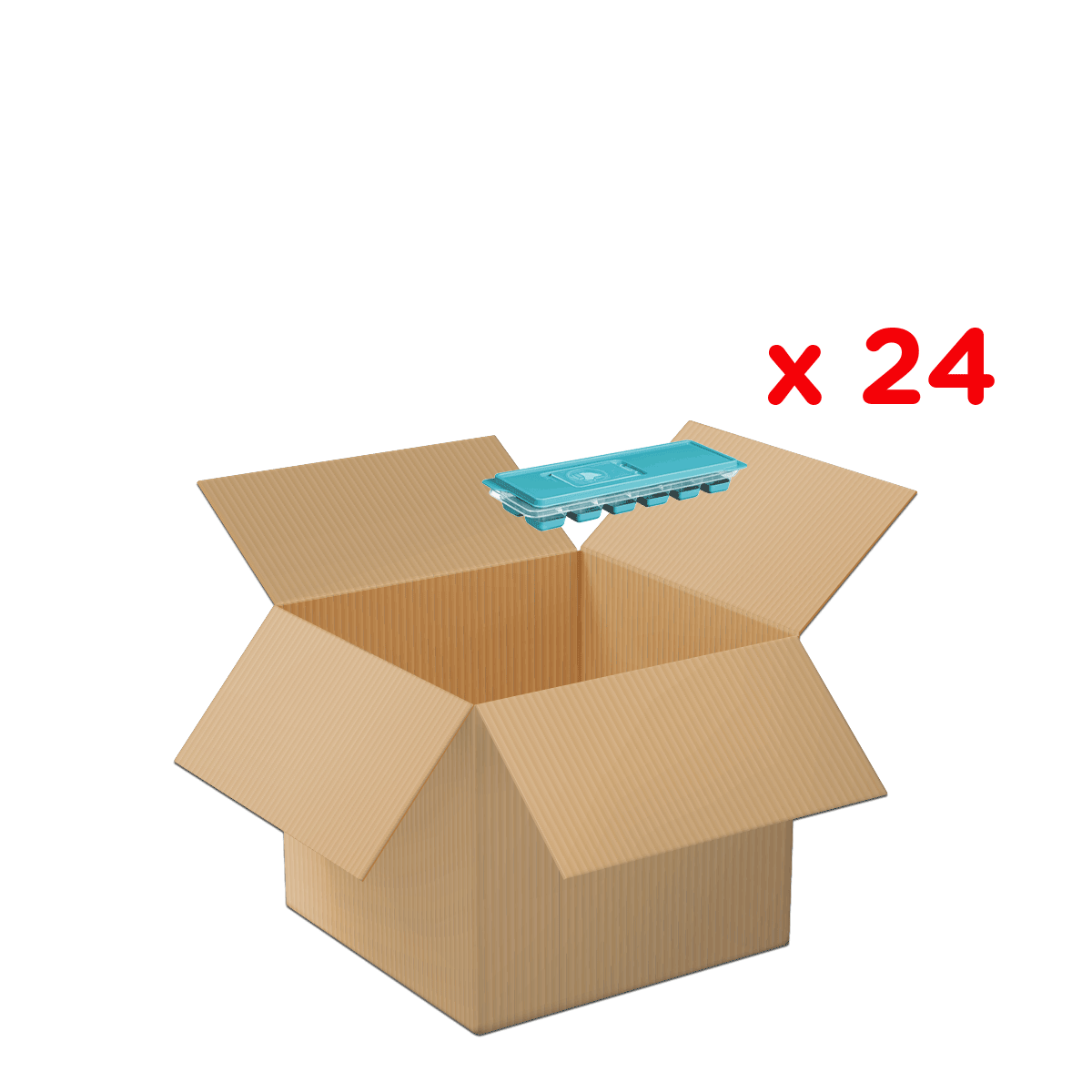 Kartonbox, offenes Karton, Verpackung, Container, 24 Stück, Kartonschachtel, Open Box, Boxenpackung, Verpackungsmaterial, Versandkarton, kartonbox, karton, verpackung, stapel, x24