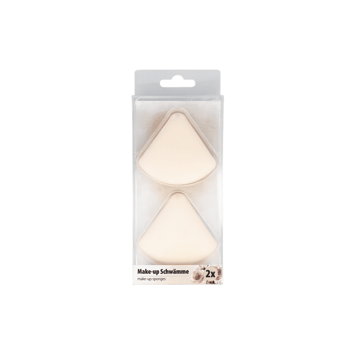 Make-up schwämme, Schwämme Duo, Perlmuttbeige, Dreiecks-Schwamm, Kosmetikzubehör, Make-up schwämme, Dreieckschwämme, Schönheitszubehör, Puder-Puff, 2x, Make-up Schwämme, Zwei Farben, Dreieck-Schwamm, Kosmetikzubehör, Blendeschwamm