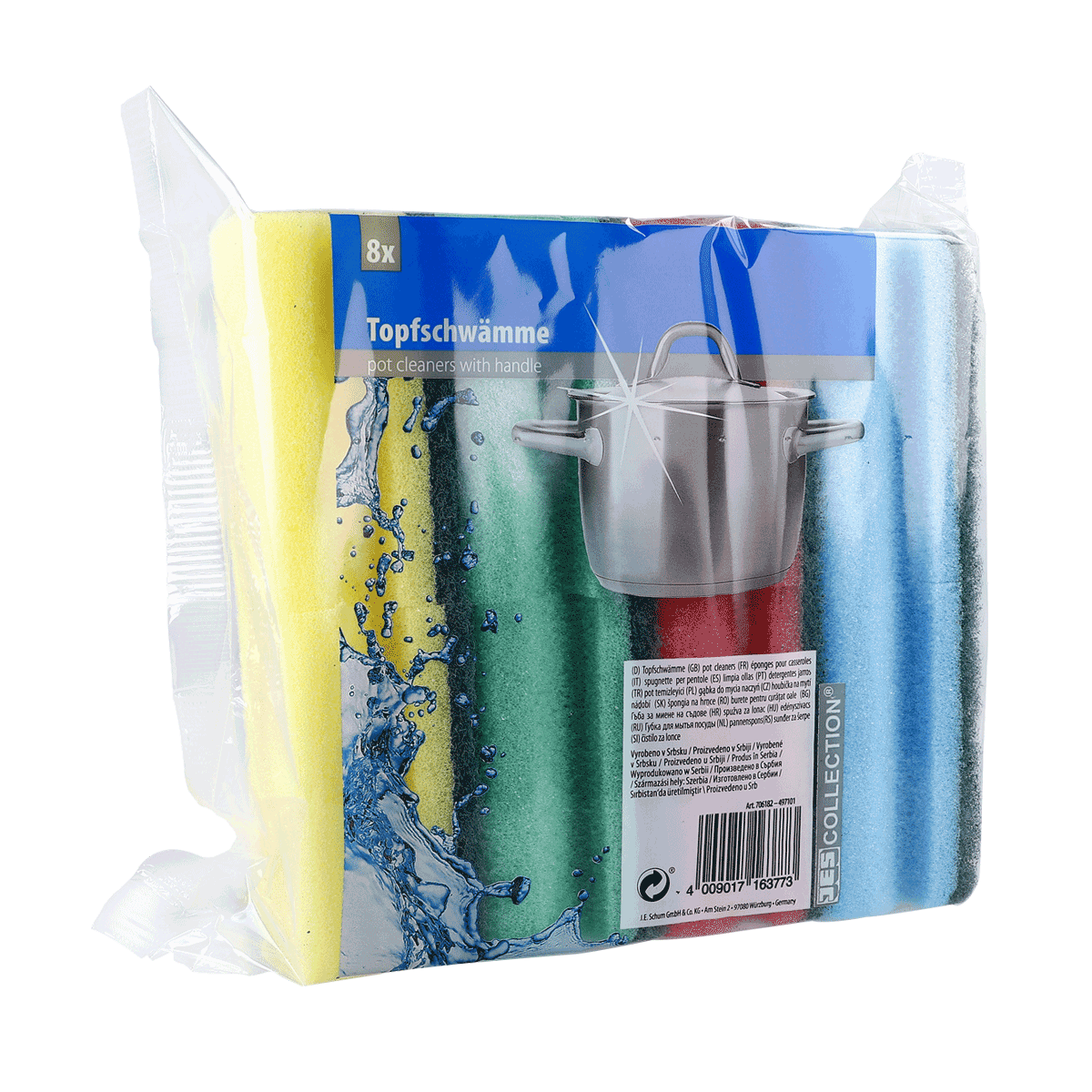 Topfschwämme, Küchen-Pfannenreiniger, Spülschwämme, Putzset, Mikrofaserschwämme, Topfbesen, Schwammset, Küchenreinigung, Spülschwämme, Pot cleaner set, Topfschwämme, Küchenreiniger, Spülschwämme, Putzset, Schwamm-Set