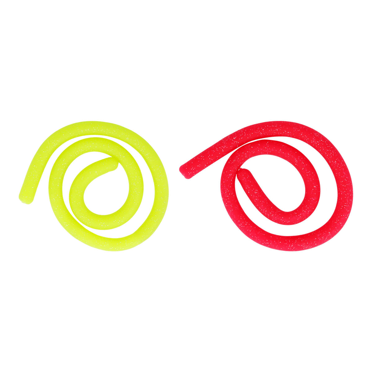 Schleifen, Kautschuk, Neon Gelb, Neon Rot, Schraubenschlange, Klebeschlange, Klebe-Silikon, Gummi-Schnur, Fluo-Grün, Rot, Kleeband, Gummiband, Spirale, Neon gelb, Neon pink