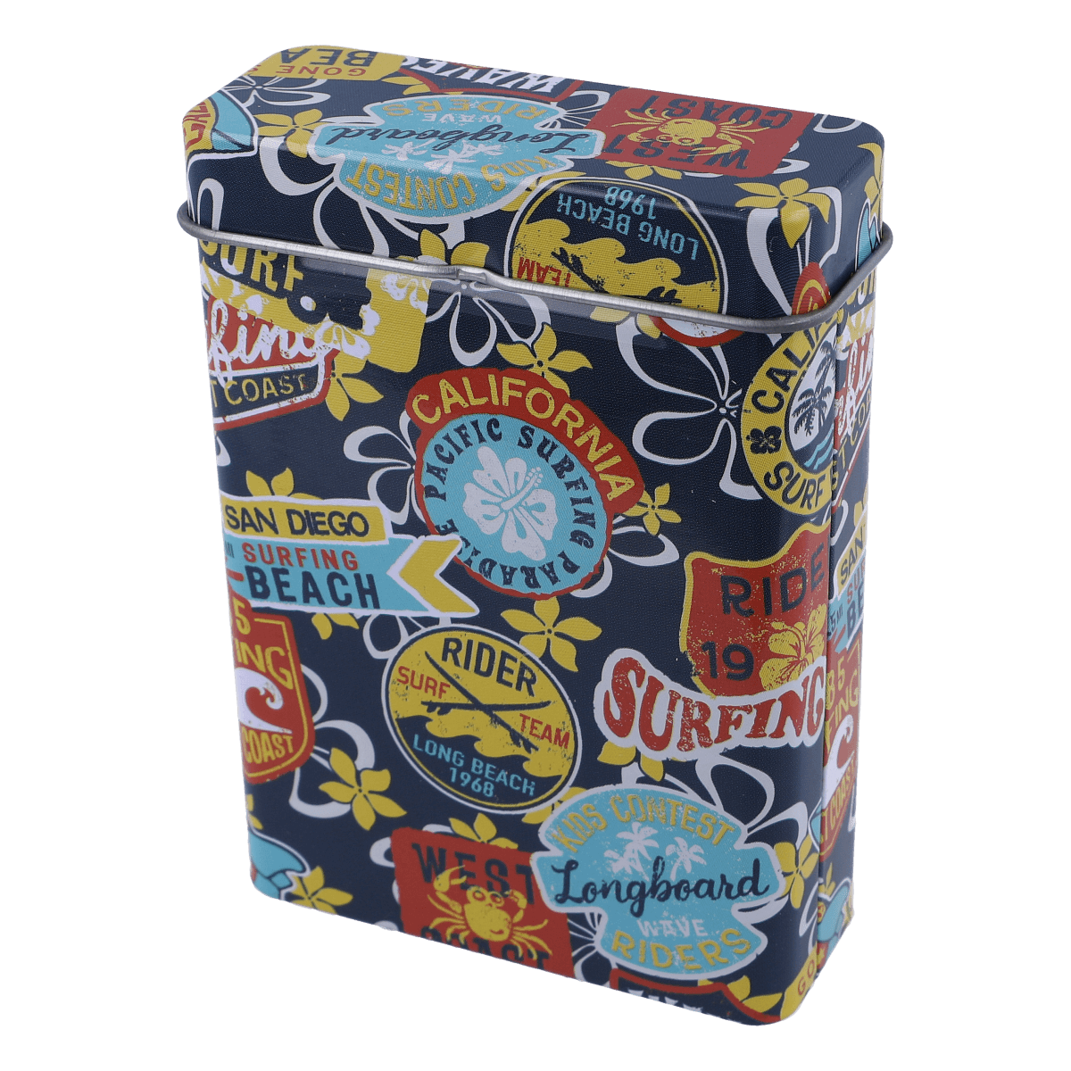 travel case, zippered case, Surfer-Print, Patchwork-Muster, Canvas-Stoff, taschenaufbewahrung, kofferorganizer, tasche, reisezubehör, mustertapet, Box de Aufbewahrung, Stoffbox, Surfing Muster, Koffer-ähnlich, Aufbewahrungsbehälter
