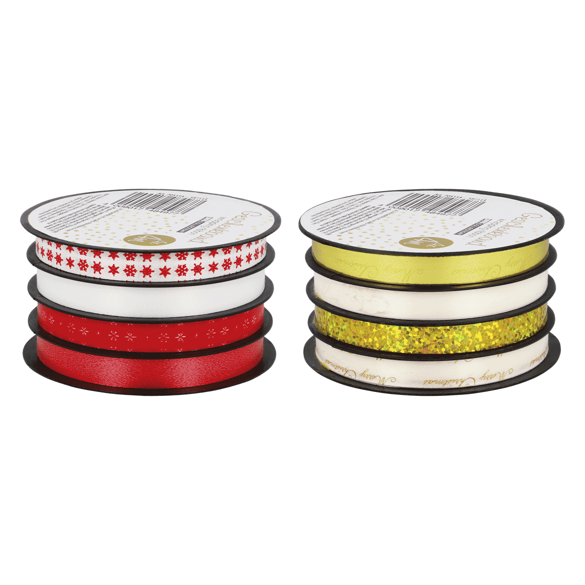 Banding, Schleifenband, Rot, Gold, Glitzer