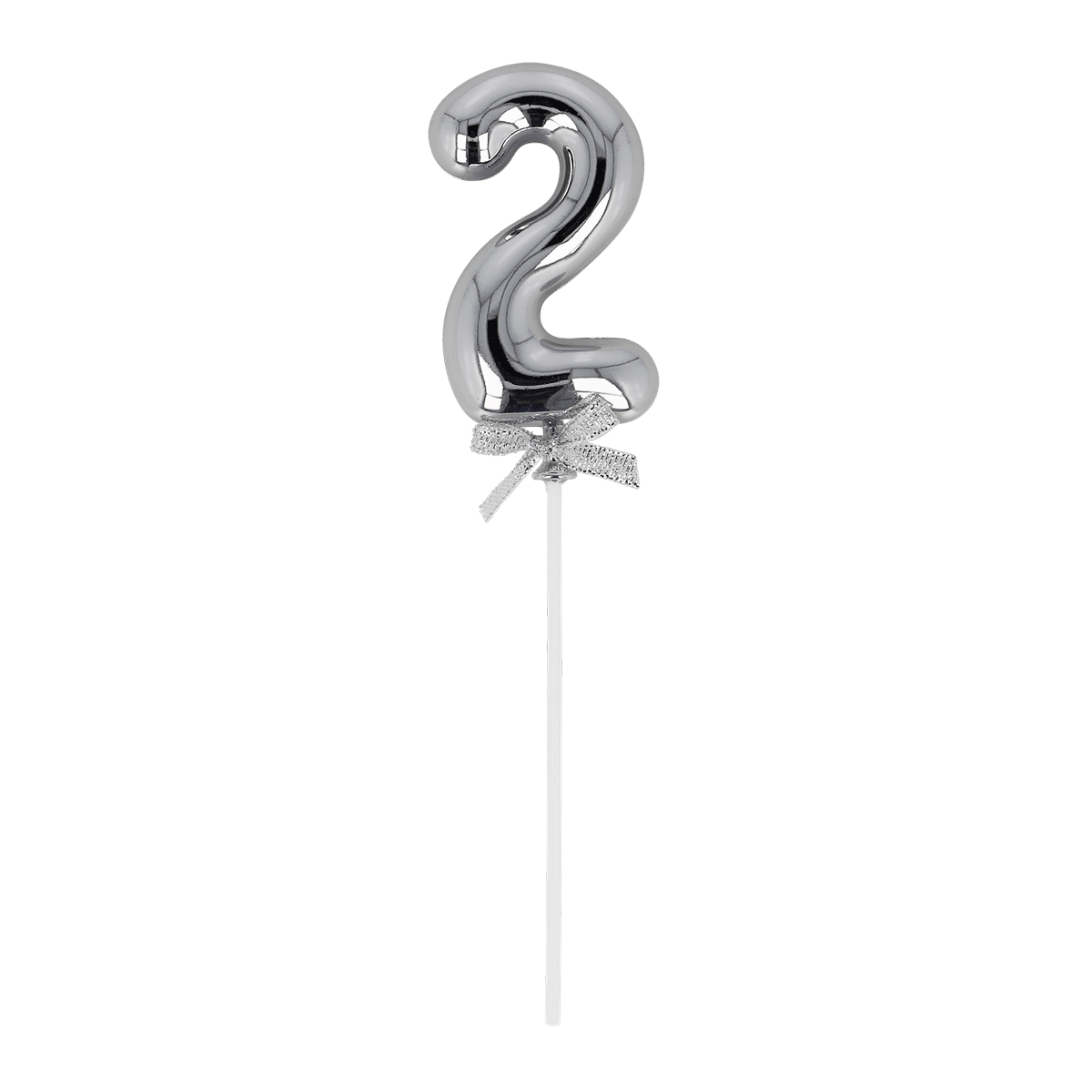 ballon, nummer 2, Folienballon, Partydekoration, silber, Zahl, Metall, Schlitz, Deko-Element, Laterne?, Ballon, Nummer zwei, Silber, Folien, Kuchenaufsatz