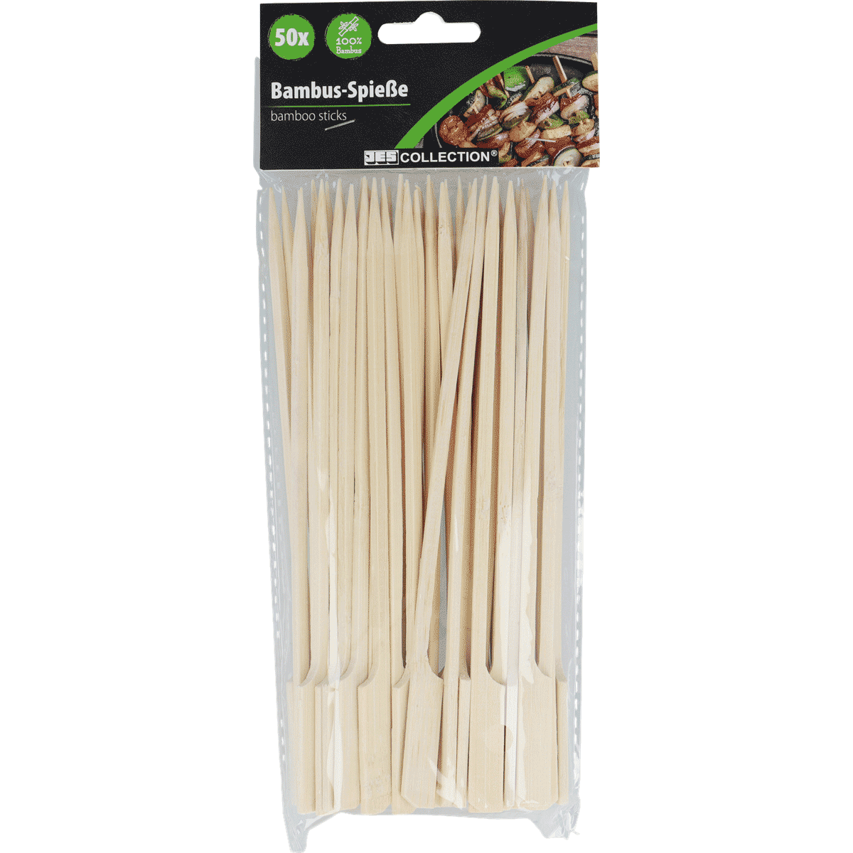 Bambus Sticks, Essstäbchen aus Holz, Holzspieße, Bambusspieße, Küchenutensilien, Holzspieße, Bambusspieße, Küchenzubehör, Spieße, BBQ, Bambusspieße, Spieße, Holzspieße, Gartenbarbecue, 50 Stück