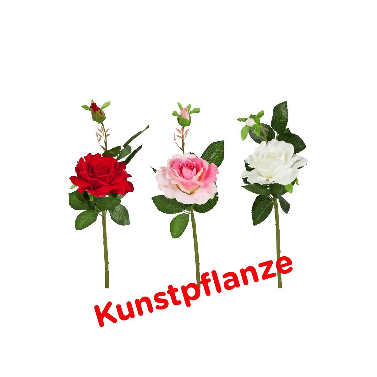 Kunstrose, Rosenzweig, rote Rose, rosa Rose, Kunstpflanze, Kunstpflanze, Rose, Blumenstängel, roten/blauen/pinken rosigen Blumenstock, Kunstblume, Rosen, Rosenstiel, Rosendetail, Dekoration