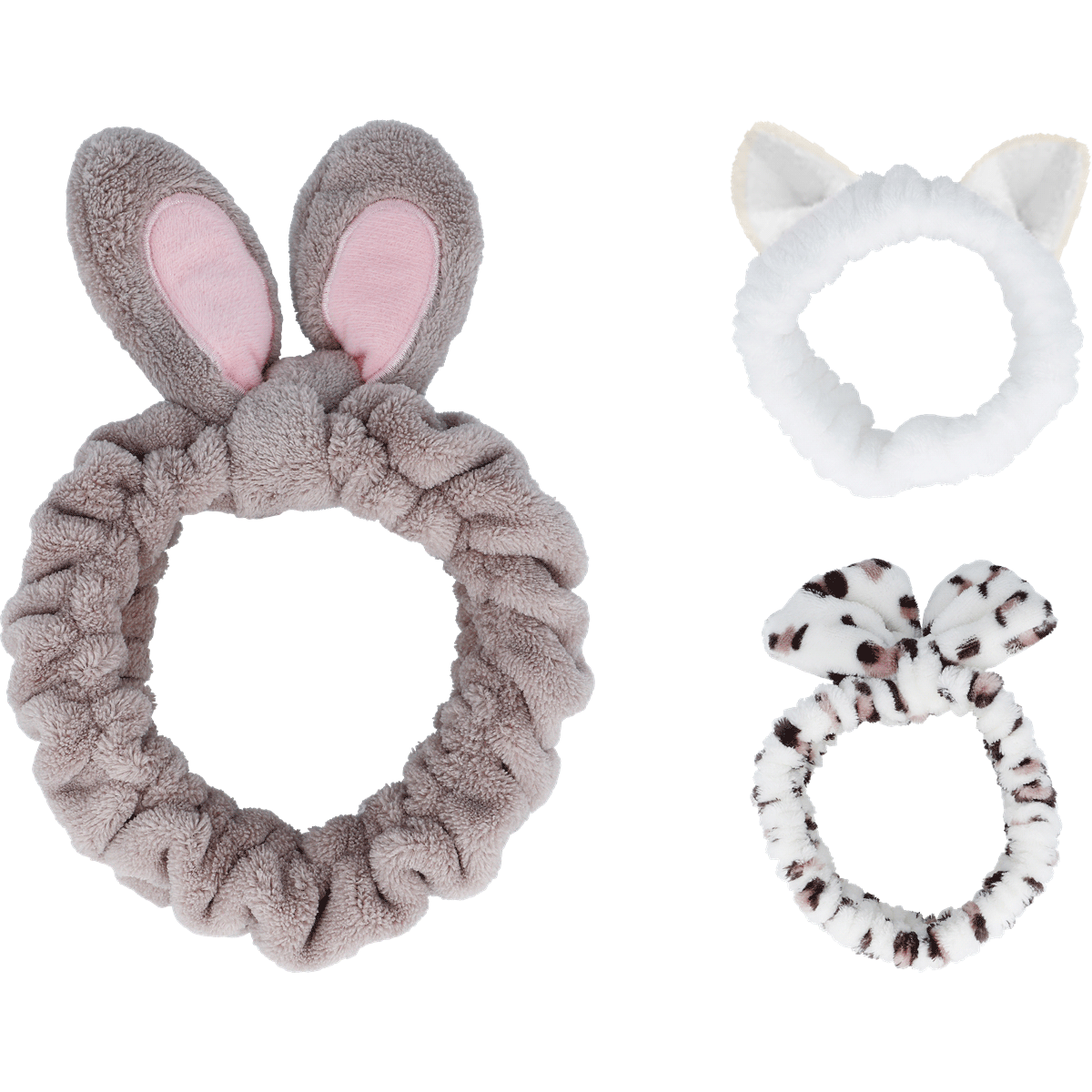 Haarschmuck, Haarband, Scrunchie, Ohrenschutz, Kleines Haarband, Kopfband, Haarband, Kuscheliger Haarband, Bunny-Ohren Stirnband, Flauschiges Haarband, Haarband, Haarreif, Kopfbedeckung, Kuschelig, Tierohren