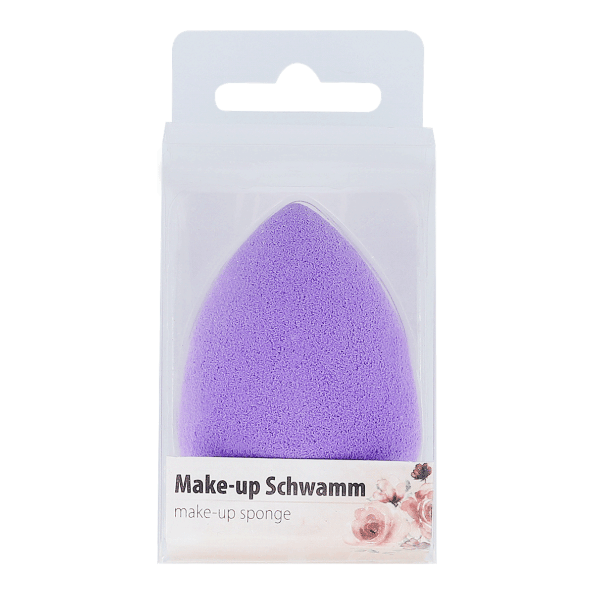 Make-up Schwamm, Lila, Träne-Form, Schwamm aus Schaum, Kosmetisches Zubehör, Make-up sponge, Lila, Tränenform, Kosmetikschwamm, Verpackung, Make-up Schwamm, Schwamm, Lila, Tränenform, Verpackung