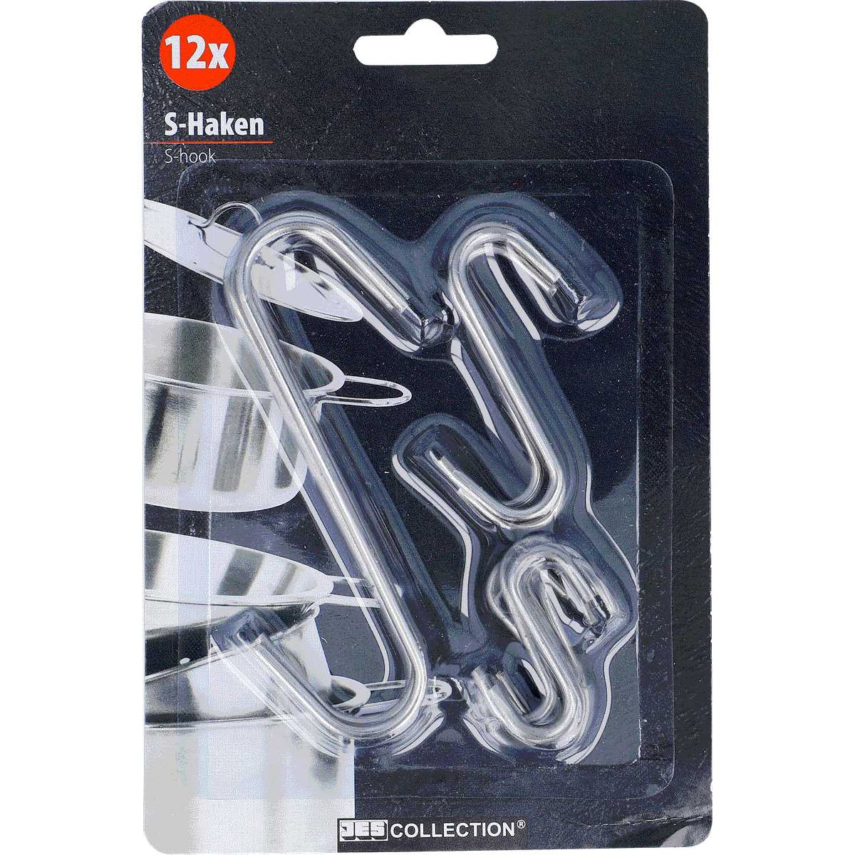 S-Haken, Schlüsselanhänger, S-Haken-Set, Edelstahl, Chrome, S-Haken, Carabiner, S-Klemme, Metall, Schmuckdisplay, S-Haken, Shook-haken, Karabiner, Wandhaken, Stahlhaken