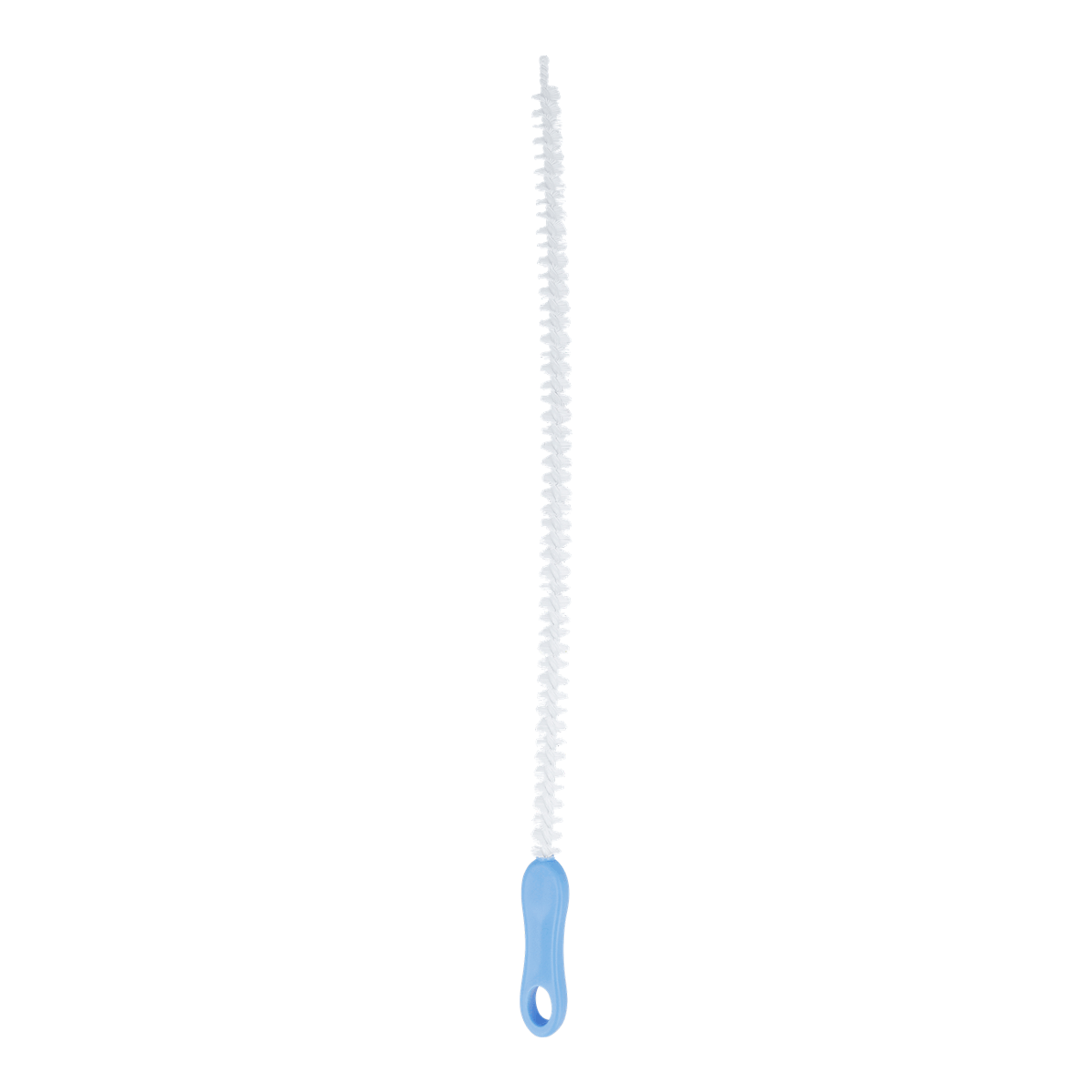 spiral brush, reinigungsbürste, Spülbürste, wiederverwendbare Bürste, blauer Griff, Flossbürste, Interdentalbürste, Spiralförmige Bürste, blauer Griff, Reinigungswerkzeug, Reinigungsbürste, Spiralbürste, Einwegbürste, Schrubber, Büro-/Haushaltswerkzeug