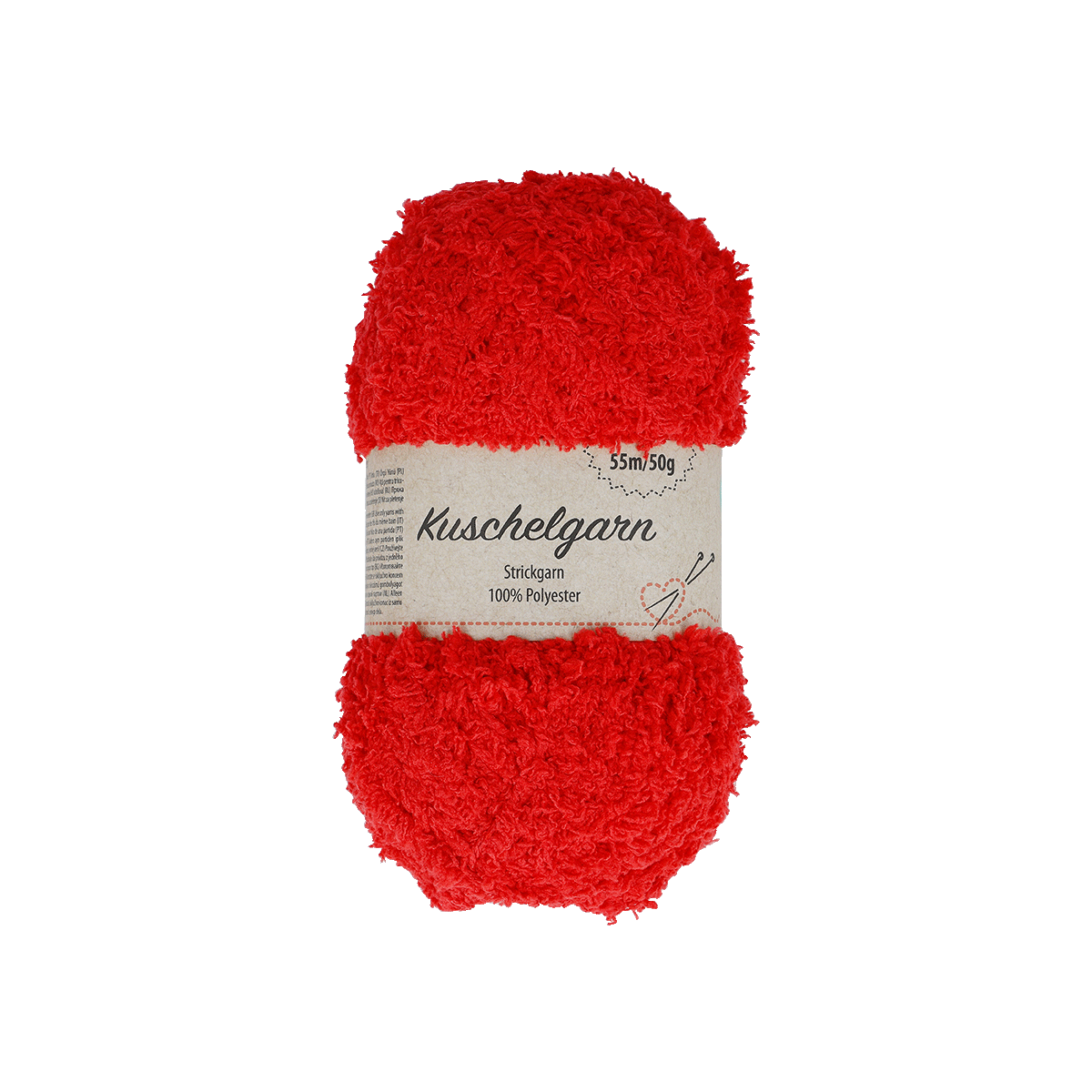 Strickgarn, Kuschelgarn, 100% Polyester, Rot, Duo-Strickgarn, Rotes Garn, Kuschelgarn, 100% Polyester, Quarkiger Faden, Weiches Garn, Strickgarn, 100% Polyester, Rot, Fluffig, Kuschelig