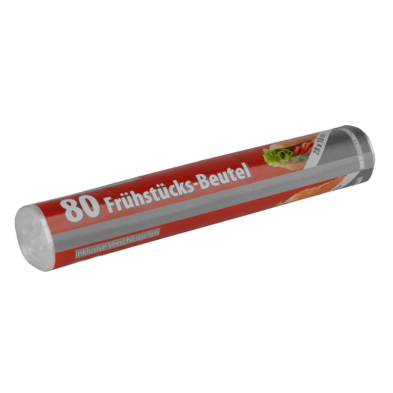 Müllsack, Frischhaltefolie, Beutel, Rolle, Küchenzubehör, Frischhaltefolie, Beutel, Rollfolie, Küchenfolie, 80 Stücke, Frischhaltbeutel, Aufbewahrung, Küchenfolie, Rollbehälter, Kochclipps