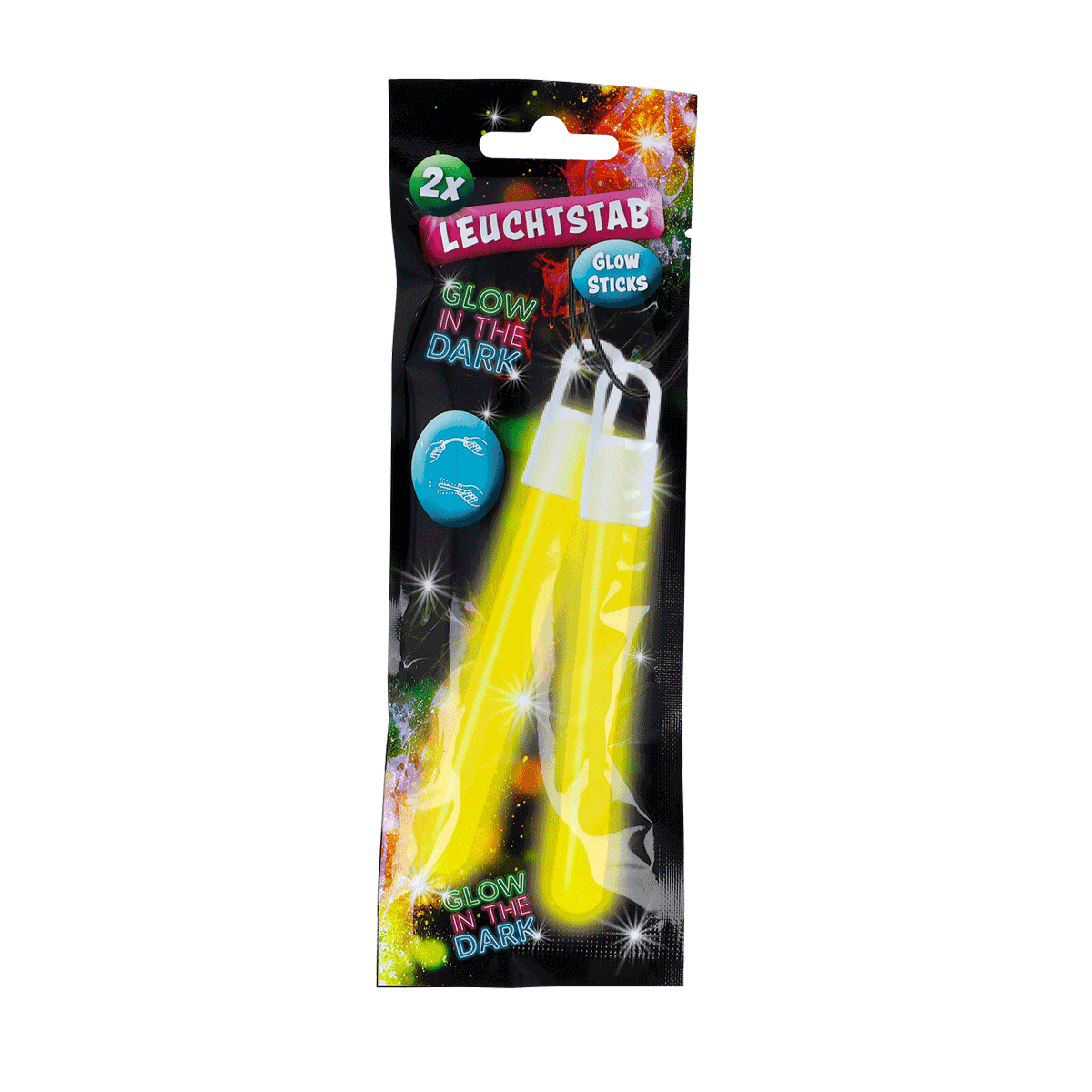 Leuchtstab, Glow Sticks, Lichtstab, Nachtleuchtend, Fluoreszierend, Glow sticks, LED wand, Party accessory, Yellow glow, Twinkle light, Glow sticks, Leuchtstab, Nachtleuchtend, Markierung, Kinderparty