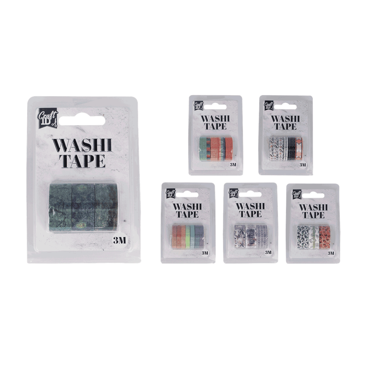 Washi tape, Tape-Set, Dekorband, bunte Rollen, Schmuck Bastelbedarf, washi tape, tape set, decorative tape, craft tape, multicolor, Washi-Tape, Masking, Dekoration, Band, Klebeband
