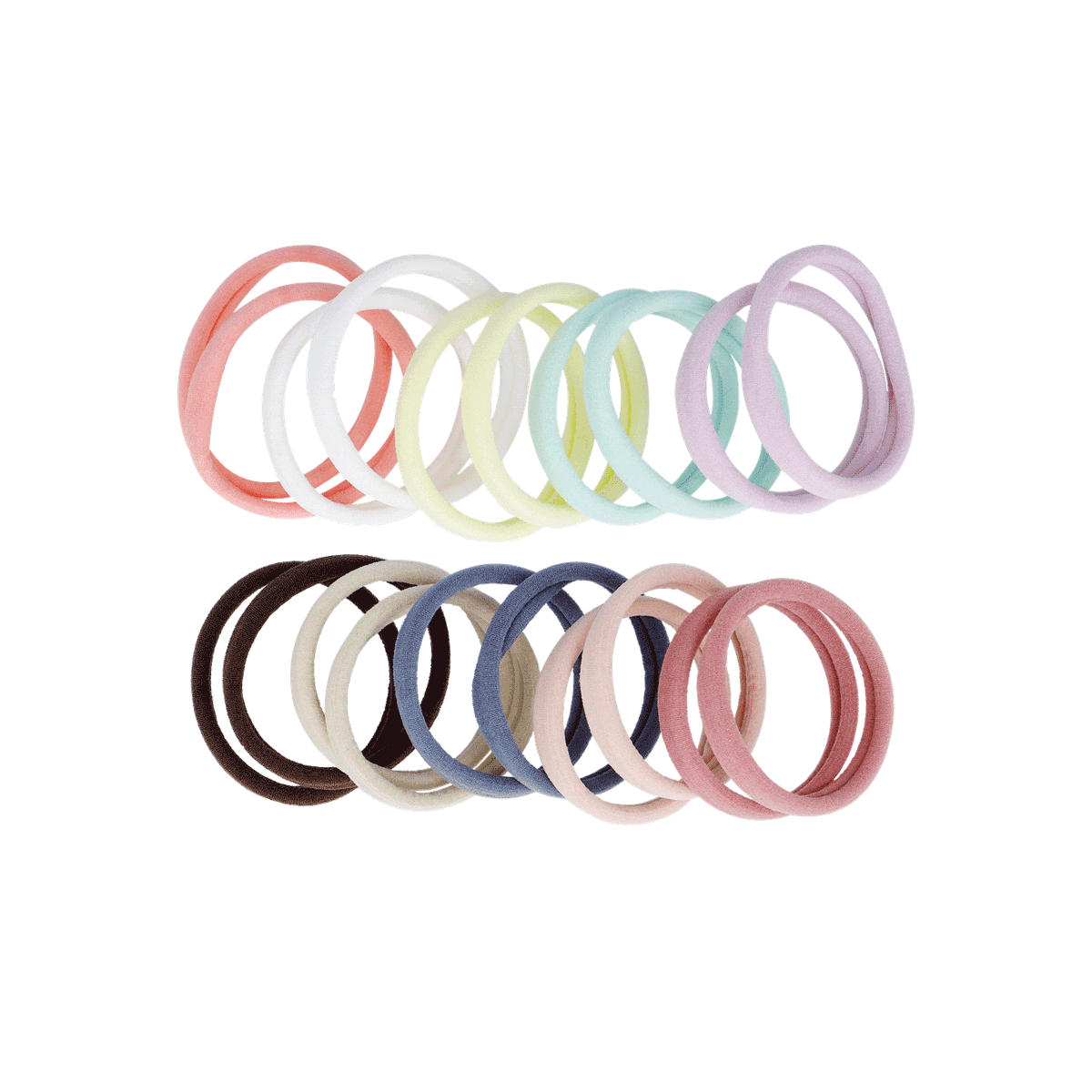 Haargummi, Niedliche Armbänder, Haarband, Pastellfarben, Elastische Haargummis, Haargummi, Haargummi-Set, Pastellfarben, Flexibel, Schmuckband, haargummi, ponytail holder, elastischband, weich, bunt