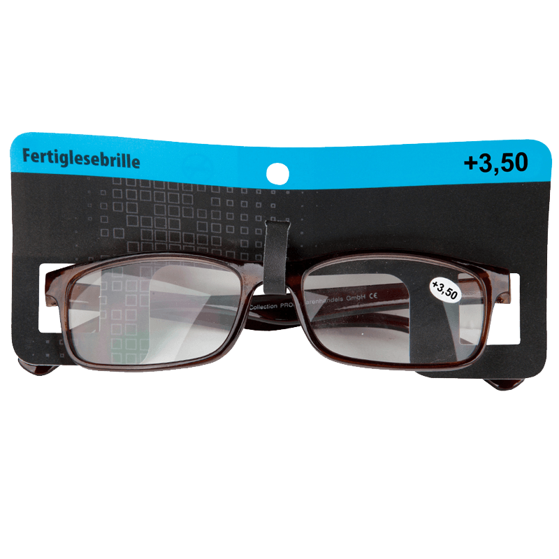 Brille, Lesebrille, Kunststoffrahmen, braun, Großformat, Brille, Lesebrille, Fertigslesebrille, Rahmen braun, Klarer Glas, Fertiglesebrille, Brille, Lesebrille, Lesegerät, Brillenrahmen