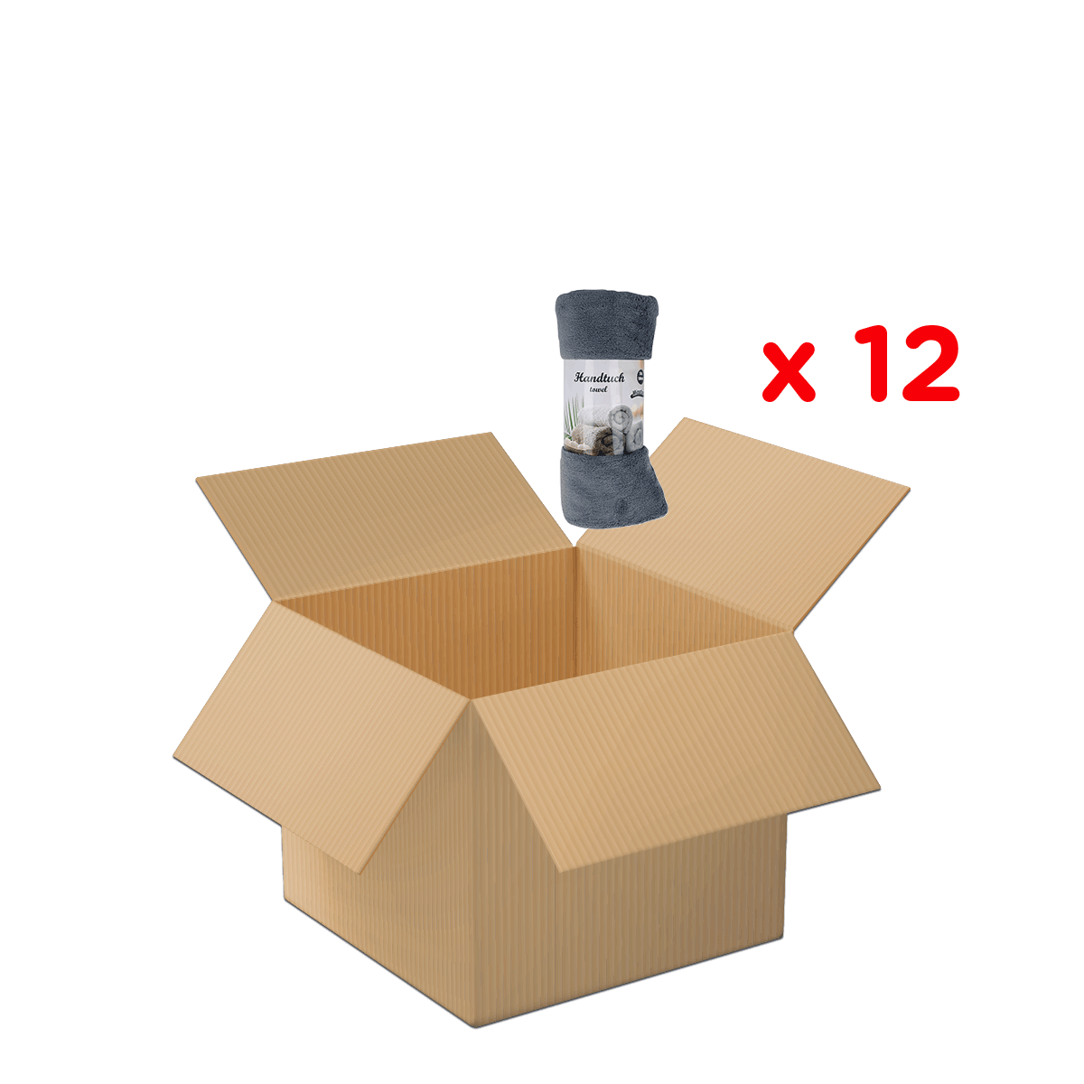 Box, Karton, Verpackung, Lieferung, Umverpackung, kartonbox, offene box, Verpackungsbox, Versandbox, Tücher-Set, Kartonbox, Wellpappendel, Auspacken, Verpackungsbox, leere Box