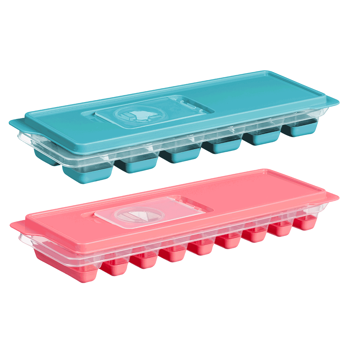 Eiertray, Eierbehälter, Lunchbox, Kühlbox, Frühstückstray, Eiswürfelform, Schale, Kunststoff, Teal, Mehrere Fächer, Eiswürfelbehälter, Eiswürfelform, Kunststoffbehälter, Eiswürfelbox, Schalenhalterung