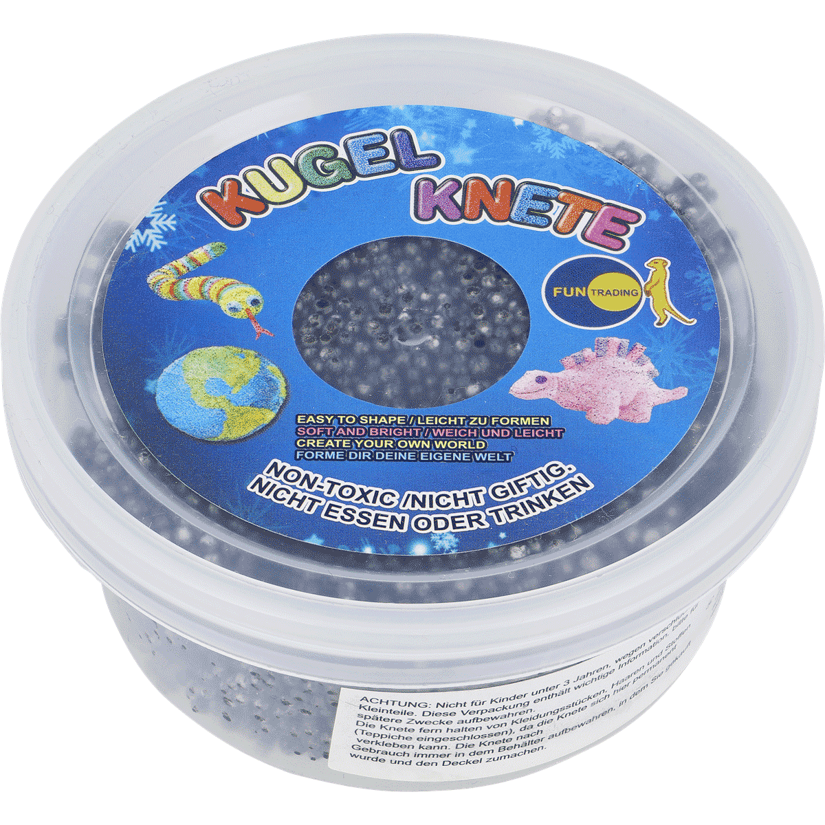 Kugel-Knete, Knete, Sandförmchen, Knetkugeln, Spielzeug, Kugel Knete, Knete, Glimmerkugel, Spielknete, Mondlandschaft-Knete, Kugel Knete, Knete, Streu-Kugeln, Wasserspiel Spielzeug, Knete-Set