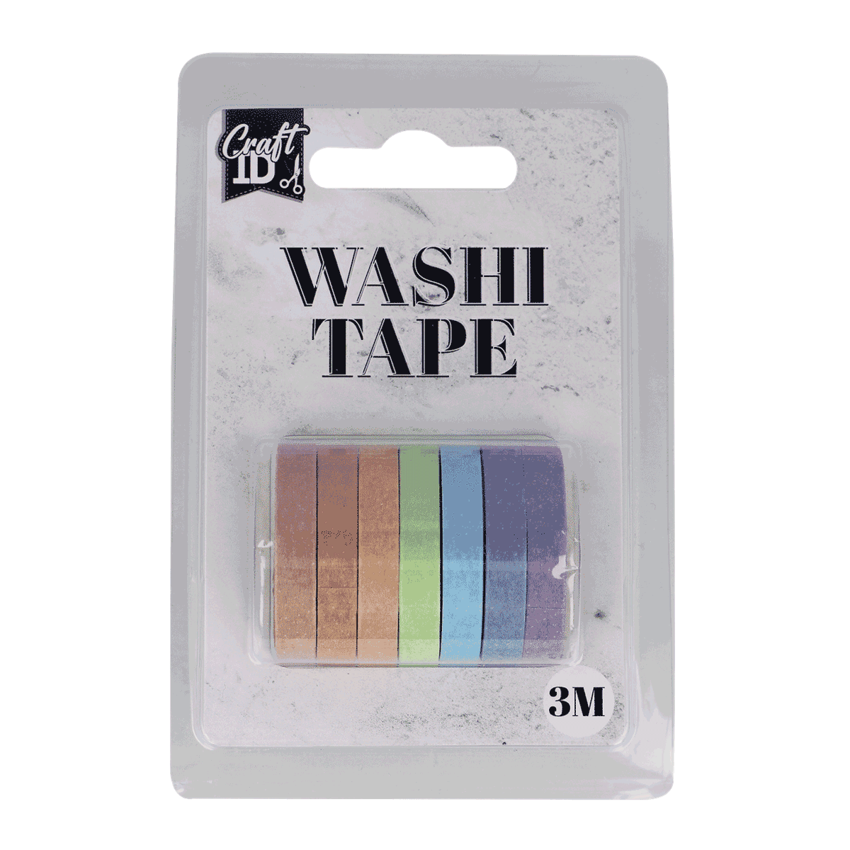 Washitape, Mehrfarbig, Papiertape, Dekorband, Basteltape, Waschband, Multicolor, mehrfach Streifen, Klebeband, Bastelband, Wasch Tape, bunt, selbstklebendes Klebeband, farbige Streifen, 3M