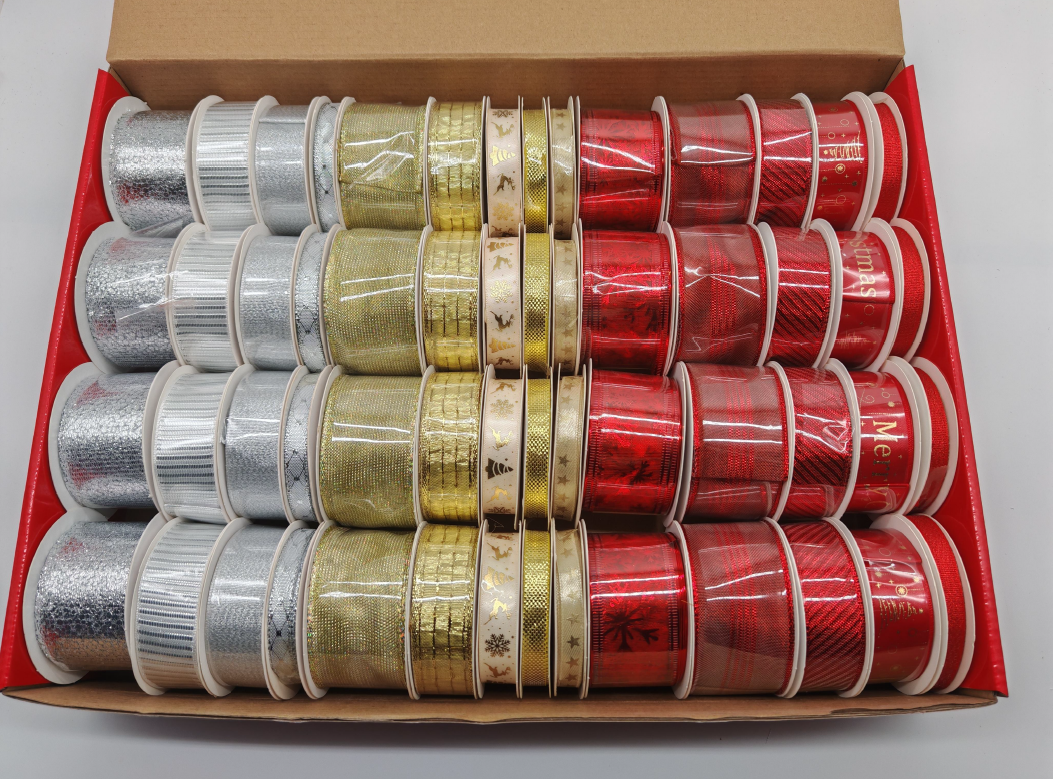 Schmuckband, Samtband, Spulenband, Glitzerband, Dekoband