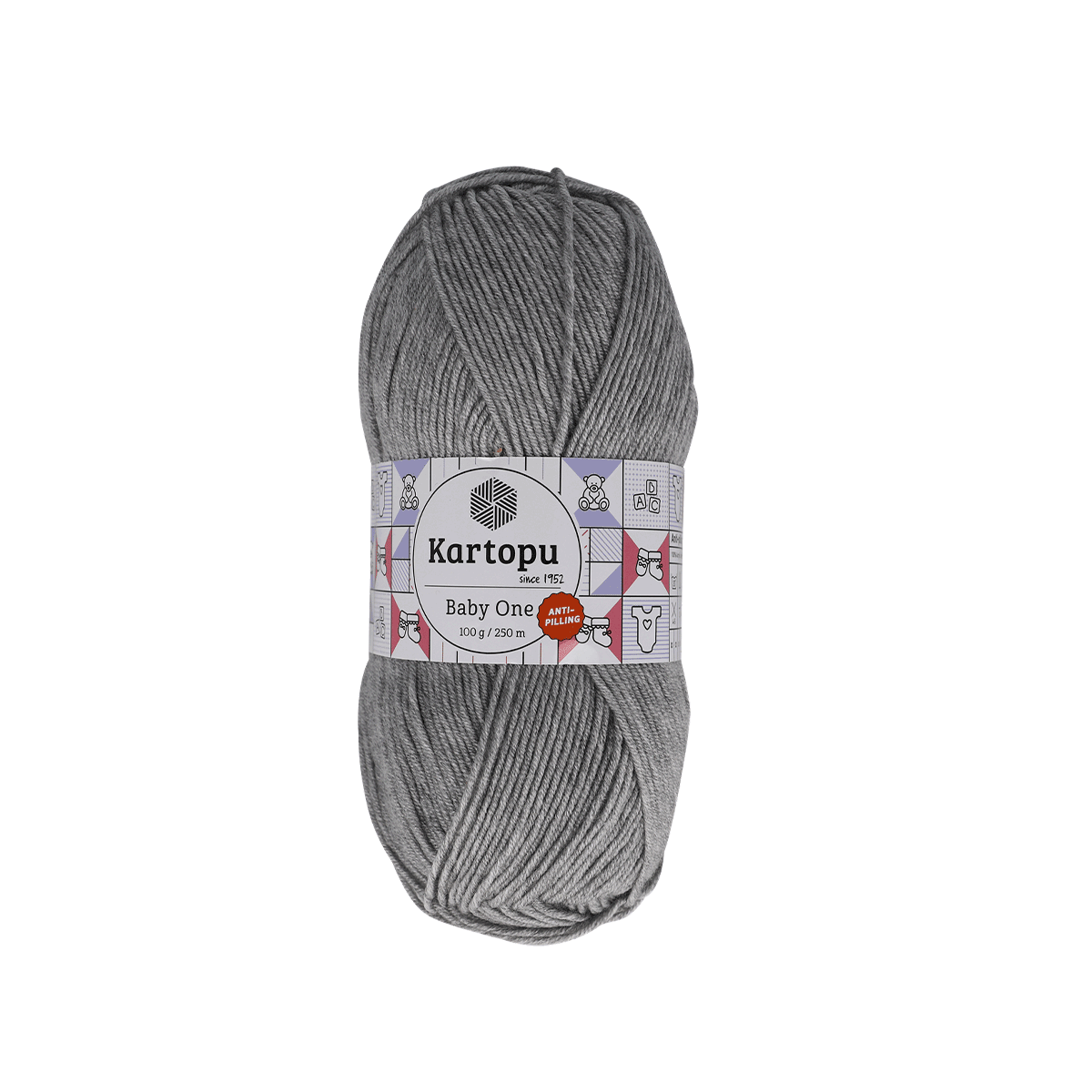 Wolle, Satz Garn, Garnknäuel, Baby One, Grau, Wolle, Garn, Grau, Babygarn, Anti-Pilling, Garn, Strickgarn, Baumwolle, Grau, Babyprojekte