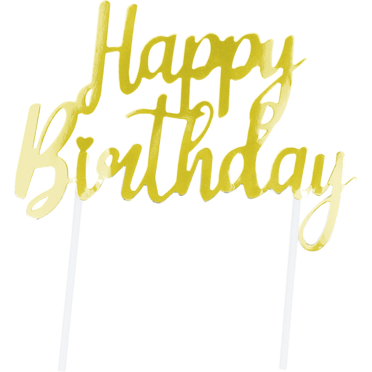 Birthday, Happy Birthday, Cake topper, Gold, Lettering, birthday, cake topper, gold, foil, glitter, birthday, cake topper, gold, script, decor