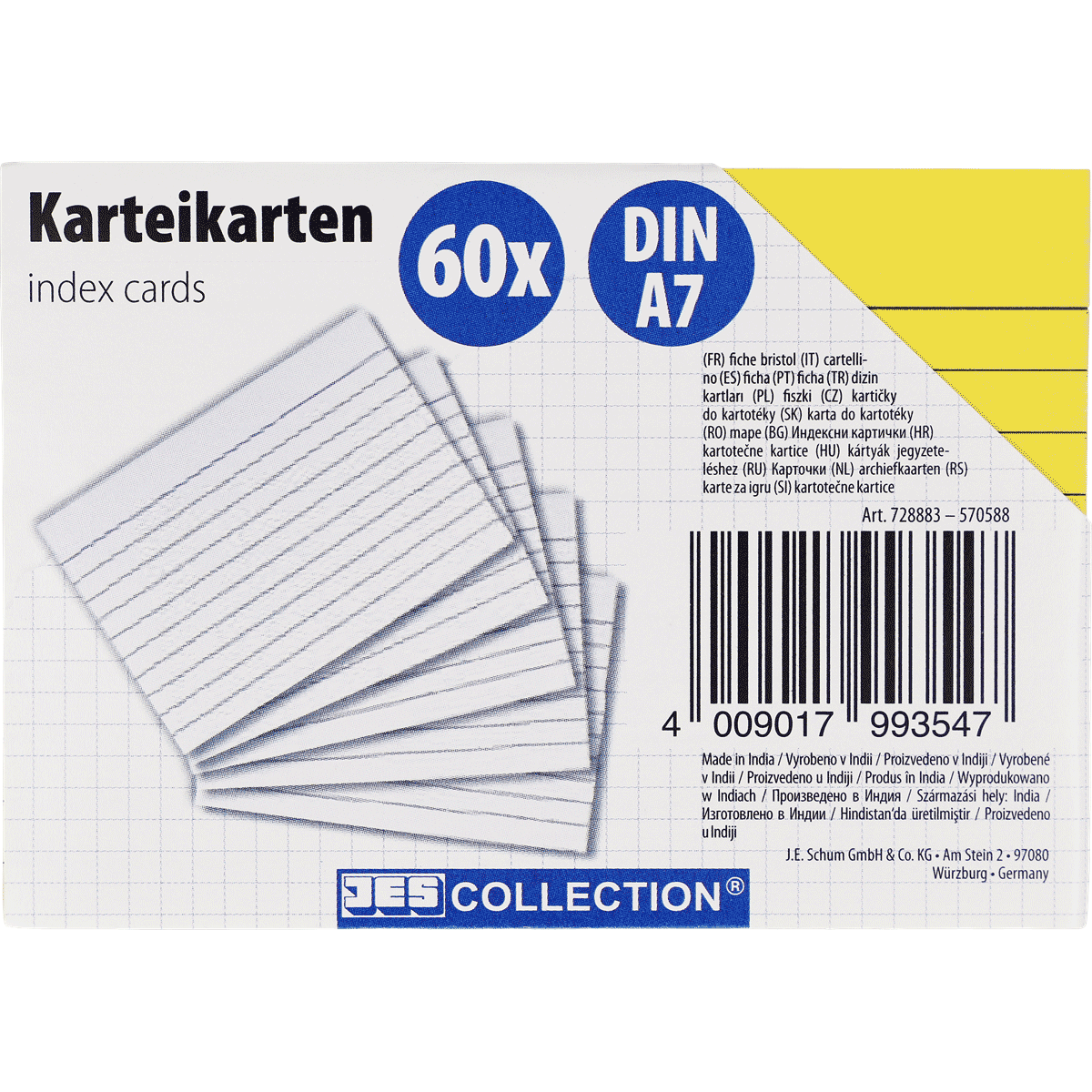 Karten, Kartenhüllen, Indexkarten, DIN A7, 50x Karten, Karteikarten, Indexkarten, DIN A7, Liniert, Kartengrundlagen, Karten, Kartenhüllen?, Indexkarten, DIN A7, 60x