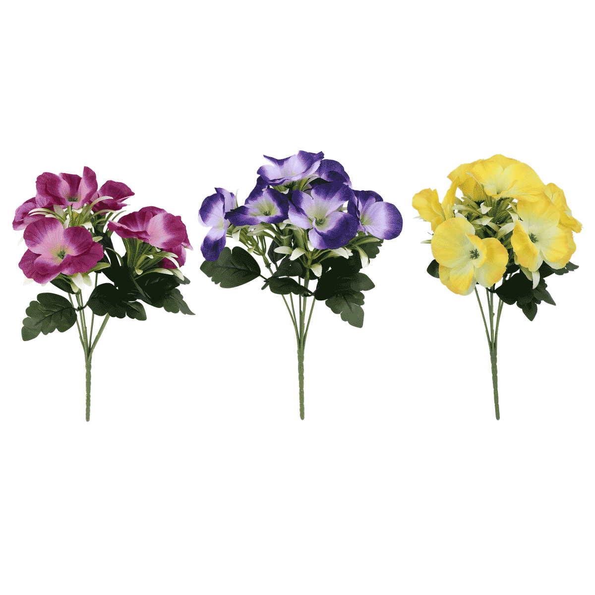 Blumenstrauß, Petunie, Mehrfarbig, Straußblumen, Blütenstiele