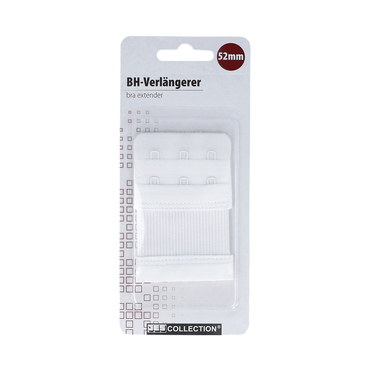 BH-Verlängerer, bra extender, 52mm, Schulterriemen, Klammerlose?, BH-Verlängerer, BH-Clip, Weiß, verstellbar, bra-aufnahme, BH-Verlängerer, Brusthalter-Verlängerung, BH-Extender, 52mm, Klettverschluss