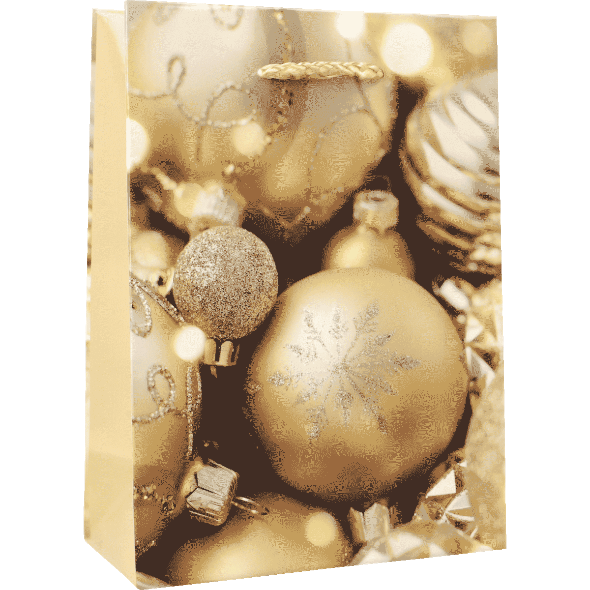 Weihnachtskugeln, Gold, Glitzer, Weihnachtsdeko, Kugelstern