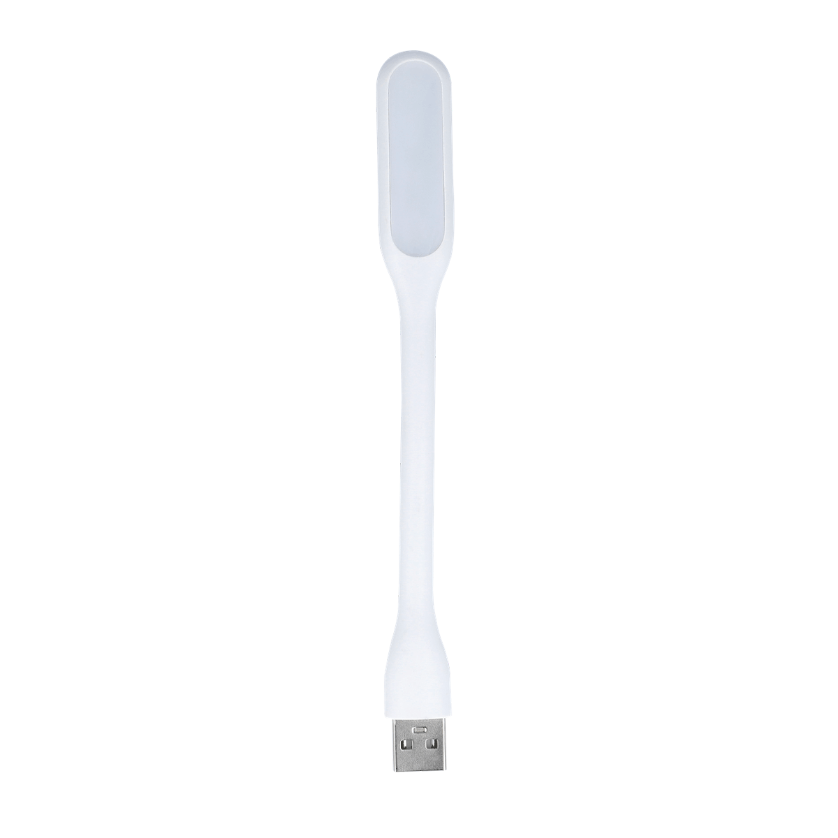 LED-Stick, USB-Steckerspeicher, Stabbform, Weiß, Kabelgebunden, LED-Stick, USB-Ladegerät, Selbstleuchtend, Flachstecker, Kabelmagnet, USB-Ladegerät, Ladegerät, LED-Lampe, Laptop-Accessoire, Weiß