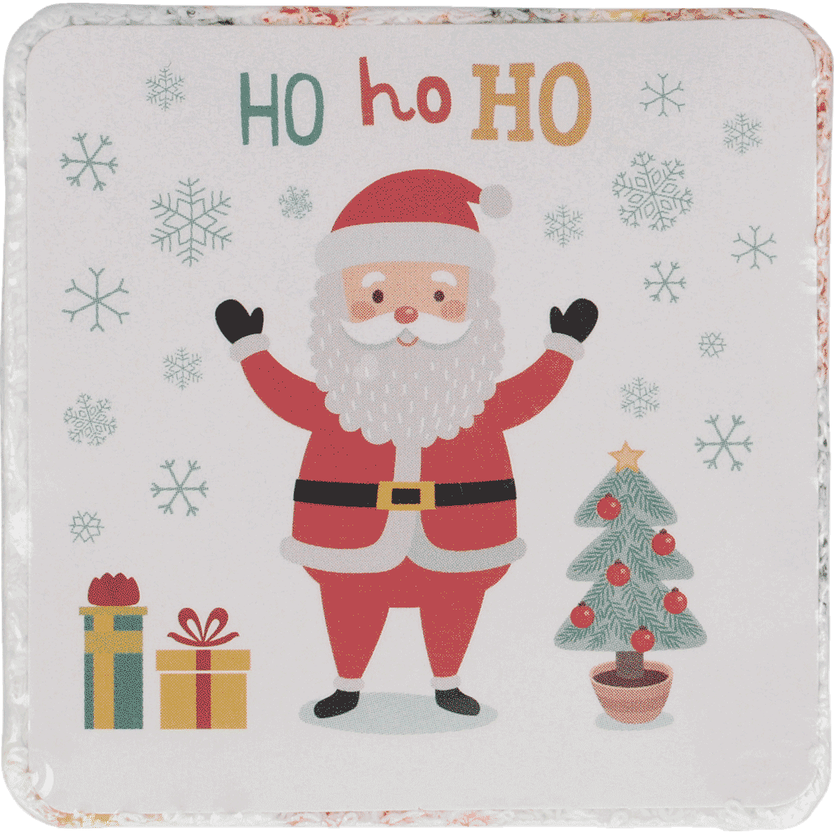 Weihnachtsmann, Santa, Dekoration, Schneeflocken, Pinguin?