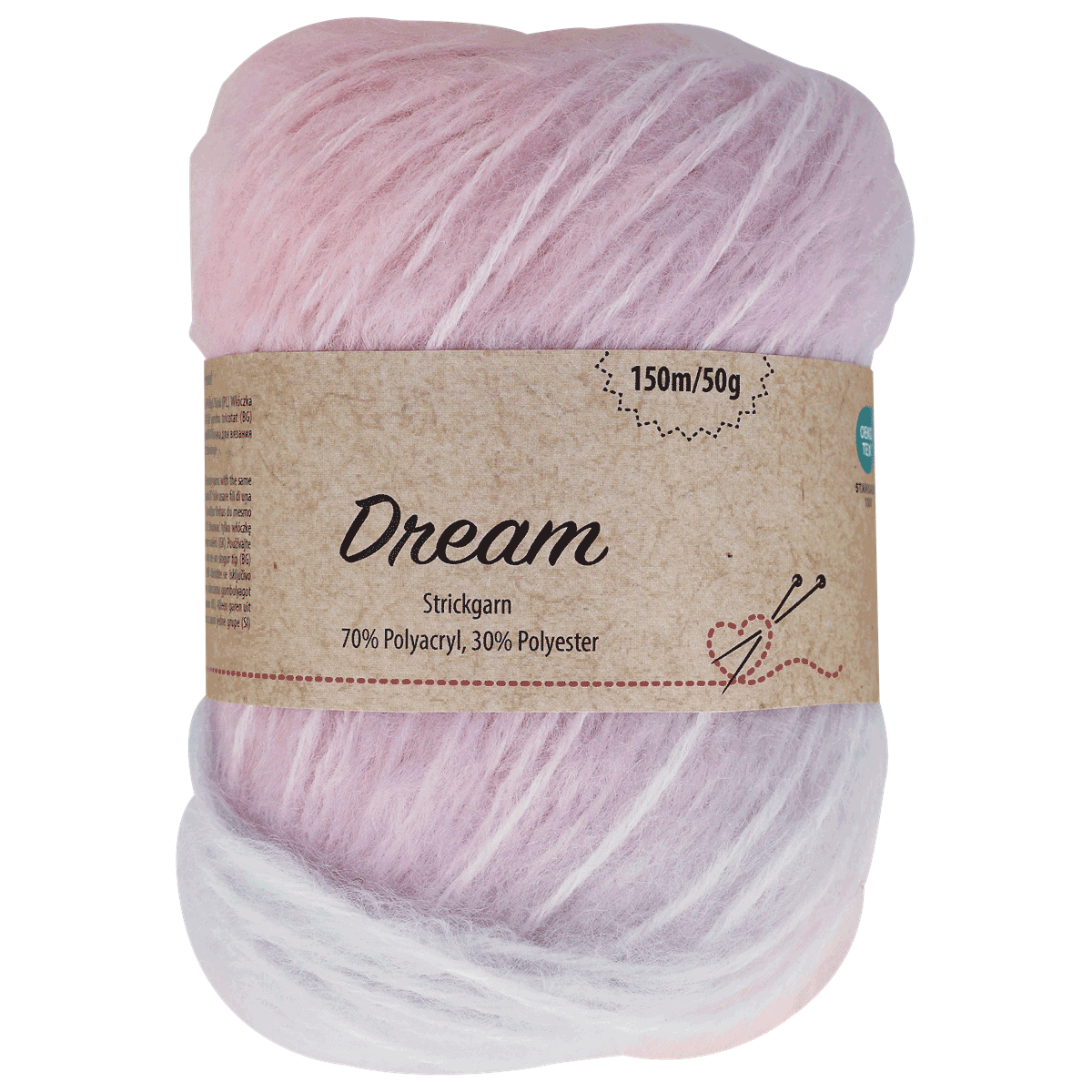 Wolle, Angora, Rosa, Mehrstrang, Garnband, Garn, Wolle, Strickgarn, Mehrfarbig, 150m/50g, Wolle, Duchess Dream?, Dream, Strickgarn, Mehrzweck?
