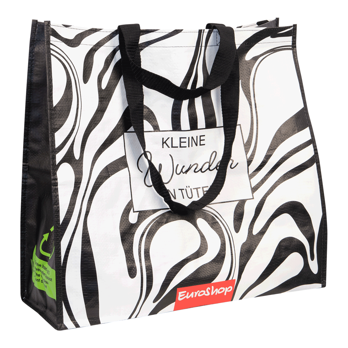 Tasche, Kunststofftasche, Zebra Muster, Wiederverwendbare Einkaufstasche, Tragetasche, Tasche, Tragetasche, Zebra Muster, Wandertasche, Kleine Wunder Taschen, Tasche, Tasche aus Reißverschluss, Zebra Muster, Schultertasche, Euras Shop
