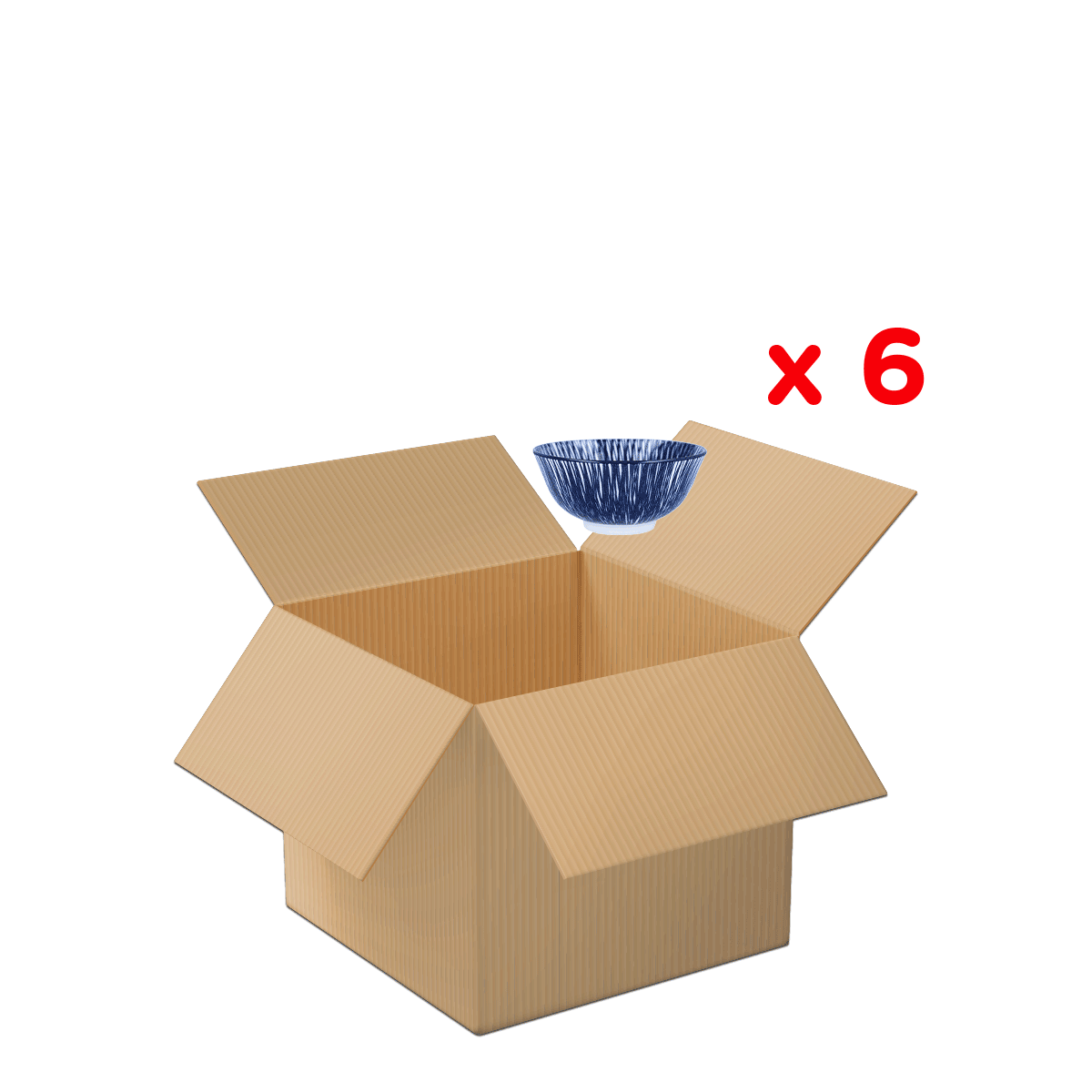 box, Karton, Versand, leer, Becher, kartonbox, box, packaging, karton, leeres paketbox,  Kartonbox,  Umzugskarton,  Versandkarton,  offen, 6 Stück