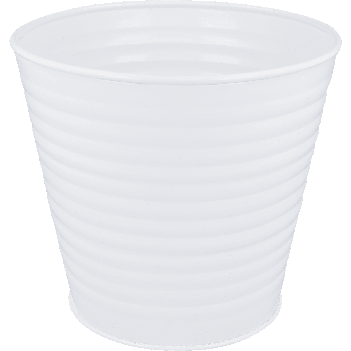 Becher, Becher aus Kunststoff, Weißer Becher, Rippenbecher, Küchengadget, Becher, Weiß, Kunststoff, Tulpenform, Rippung, becher, Pappbecher, weißer Becher, falten?, ringelstruktur