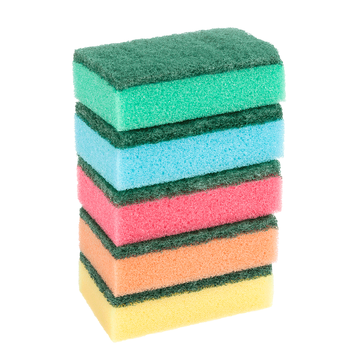 Schwamm, Küchenschwamm, Spülschwamm, Mehrfarbig, Reinigungsschwamm, Schwamm, Reinigungswerkzeug, Mehrfachschwamm, Farben: mehrfarbig, Küche, Küchenschwamm, Mehrzweckschwamm, Spülschwamm, Schaumstoffschwamm, Reinigungsschwamm