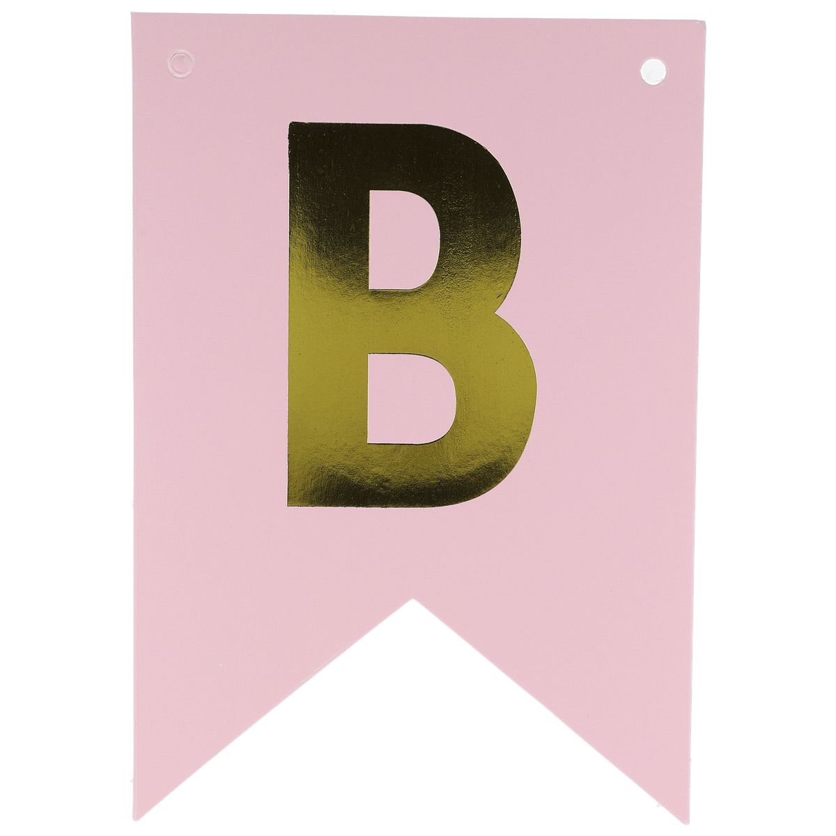 banner, pink, gold letter, B sign, flag shape, pink banner, flag, letter B, gold letter, ribbon banner, banner, pink, letter, gold, flag