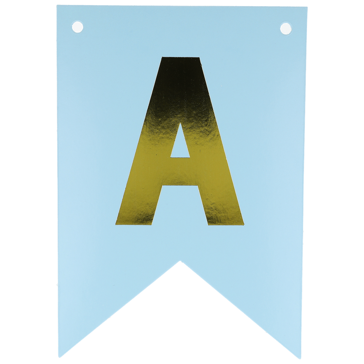 Banner, Flag, A, Print, Gold, banner, flag, A, gold, marquee, banner, flag, A, hellblau, goldenes Zeichen
