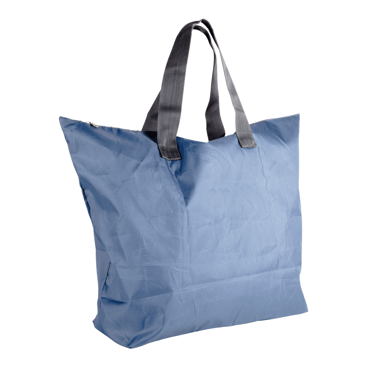 Tote-Tasche, Blau, Material? (Gewebe), Doppel-Henkel, Recycled? (falls sichtbar), Tasche, Tote, Baumwolltasche, Blau, Tragetasche, Tasche, Tote, Stofftasche, Schultertasche, Uni-Farbe