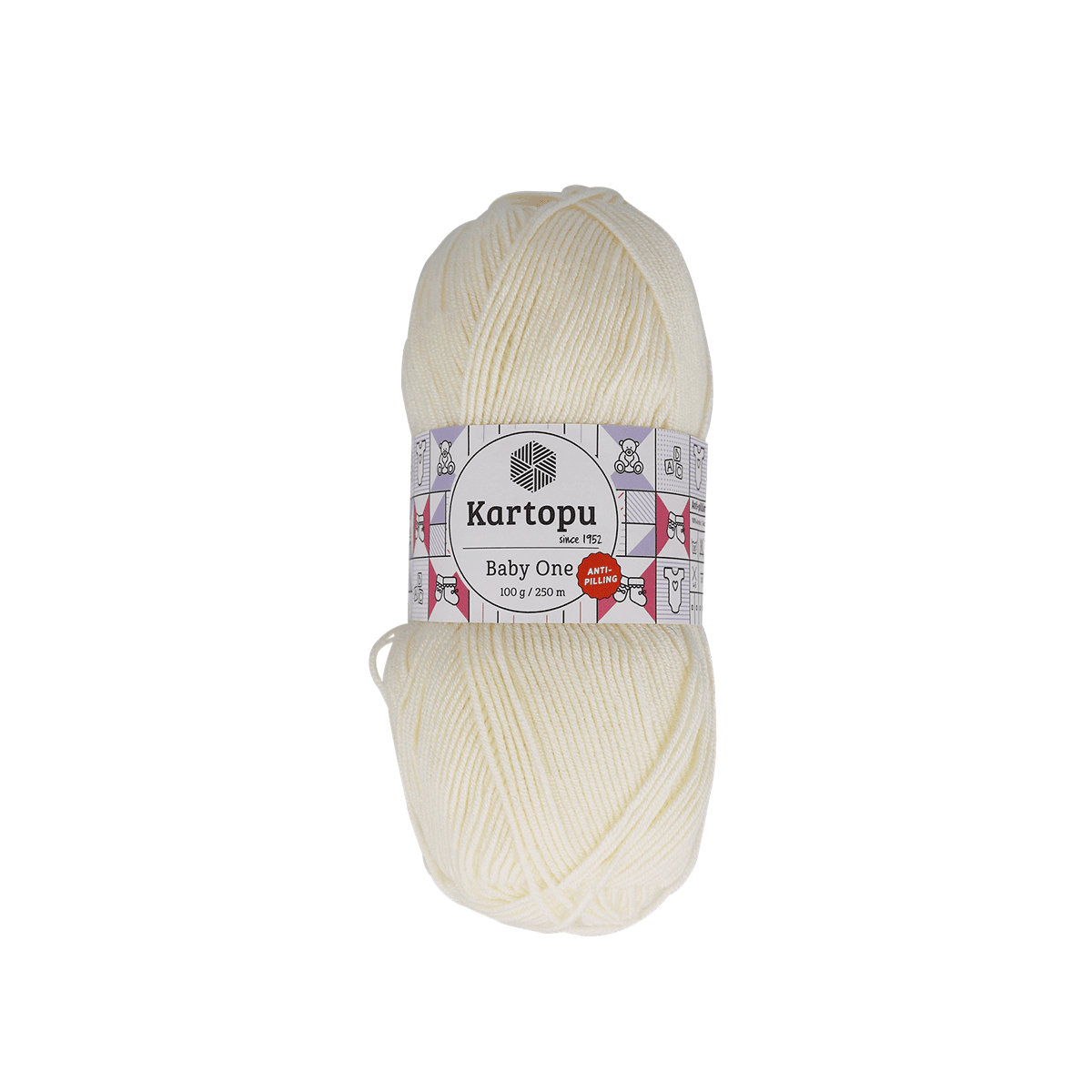 Wollknäuel, Baumwolle, Off-White, Strickgarn, Baby-One, Wolle, Garn, Babywolle, Cremefarben, Garnrolle, Wolle, Babykleidung, Baby Garne, Kartenpule, creme