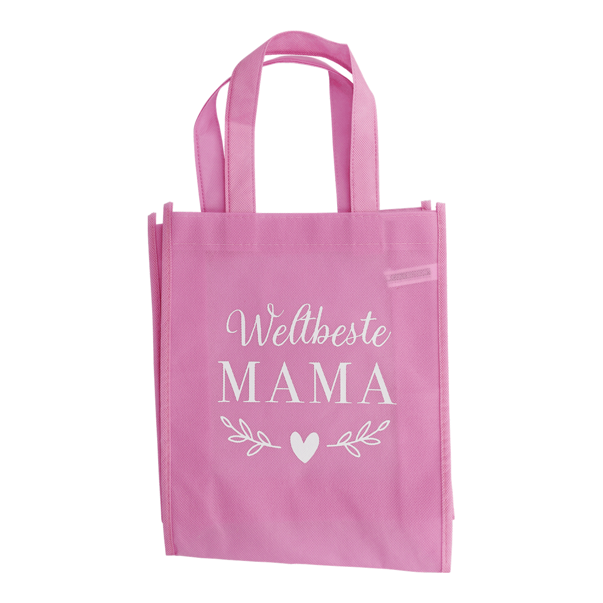 Tasche, Tote, Pink, Textil, Mama, Taschenbeutel, rosa Tragetasche, canvas Tasche, Herz Ornament, Geschenk Tragetasche, pink, tote bag, canvas, text print, mama gift