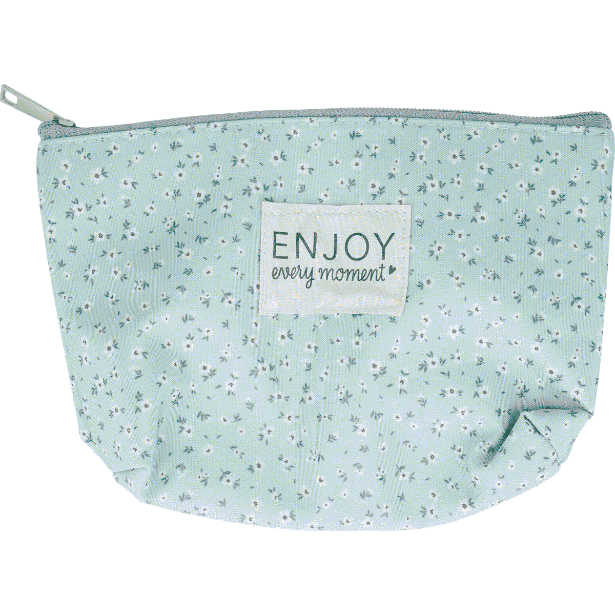 Kosmetiktasche, gehäkelte Reißverschlusstasche, blumendesign, mintgrün, Stofftasche, Kosmetiktasche, Beutel, Mintgrün, Blumenmuster, Reißverschluss, Kosmetiktasche, Beutel, Stoffbeutel, Punkte/Blumenmuster, Reißverschluss