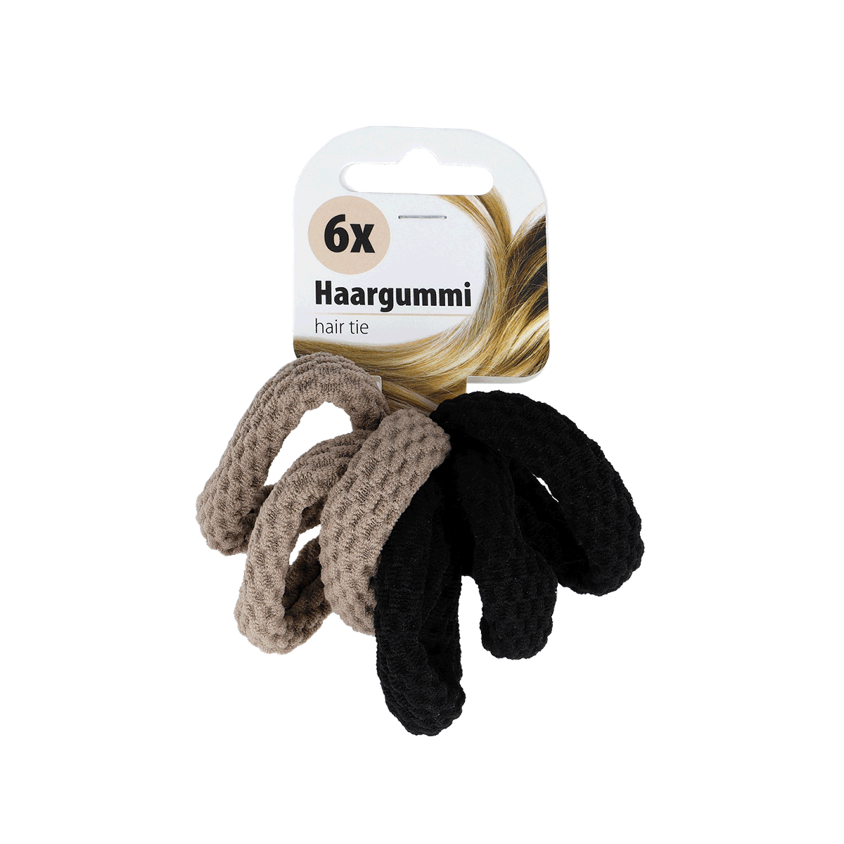 Haargummi, Haarband?, Schmale Haargummis, Gummiband, Duo-Farben Haargummi, Haargummi, Haarband, Kordelstruktur, Beige, Schwarz, Haarband, Haarreifen, Haargummi, Gummibänder, Haarschmuck