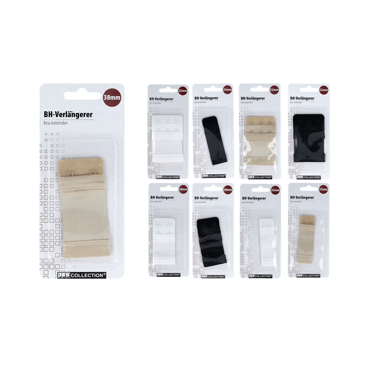 BH-Verlängerer, bra extender, set, beige, textiles, BH-Verlängerer, BH-Verlängerer, BH-Verlängerer, verstellbares Band, packung, BH-Verlängerer, Brusthalter, BH-Verlängerer Set, Nähbar, Reizvoller Tragekomfort